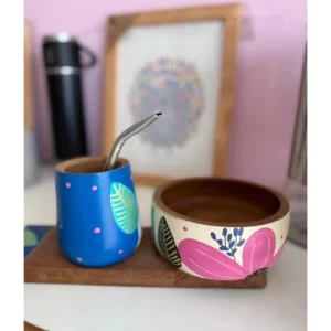 MATE CON CUENCO Y TABLA