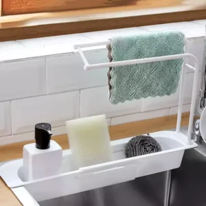 ORGANIZADOR DE BACHA MULTIUSO PORTA ESPONJA DETERGENTE REJILLA