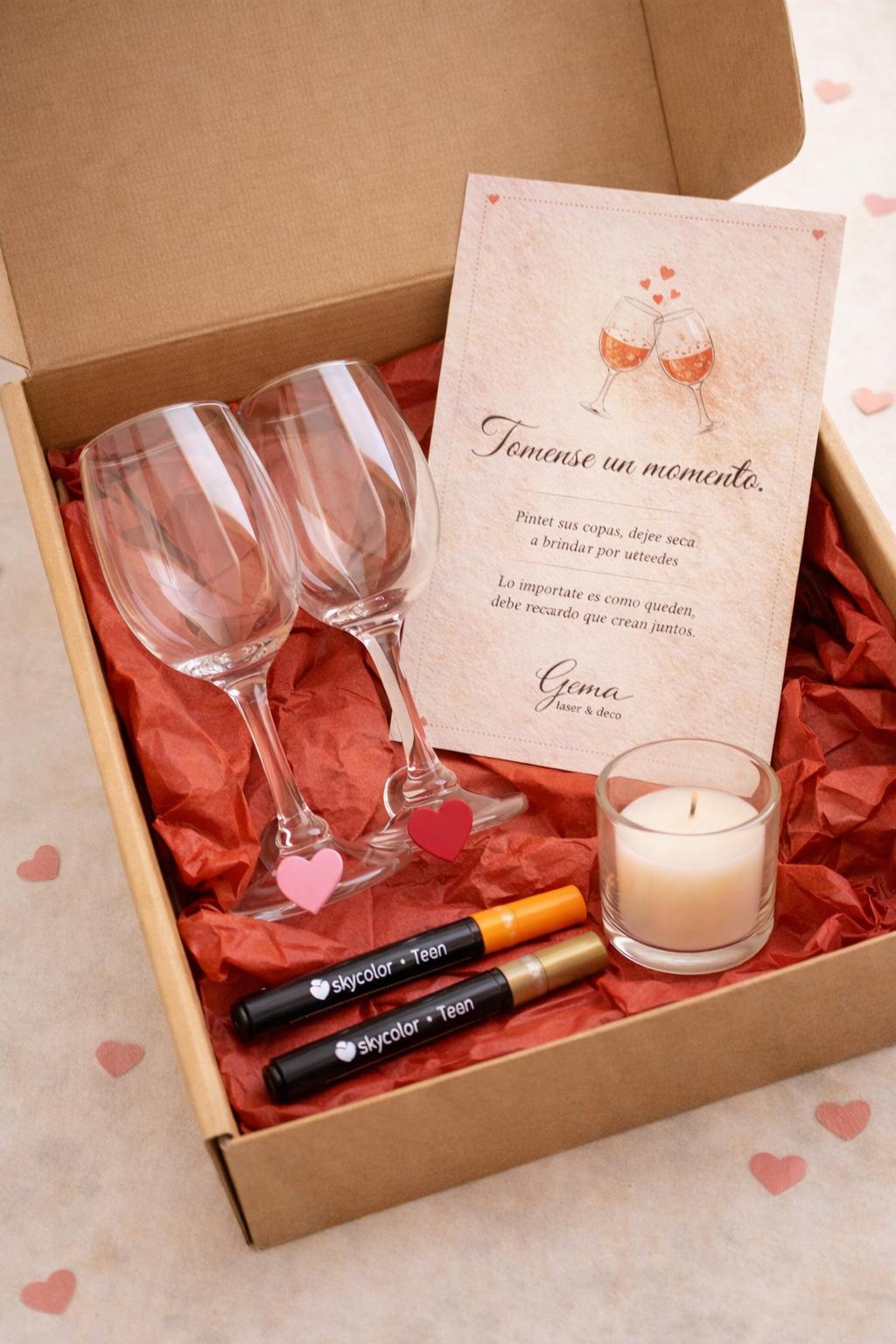 Box día de los enamorados