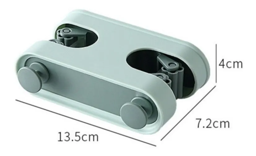 SOPORTE ESCOBA DOBLE AUTOADHESIVO - Imagen 3
