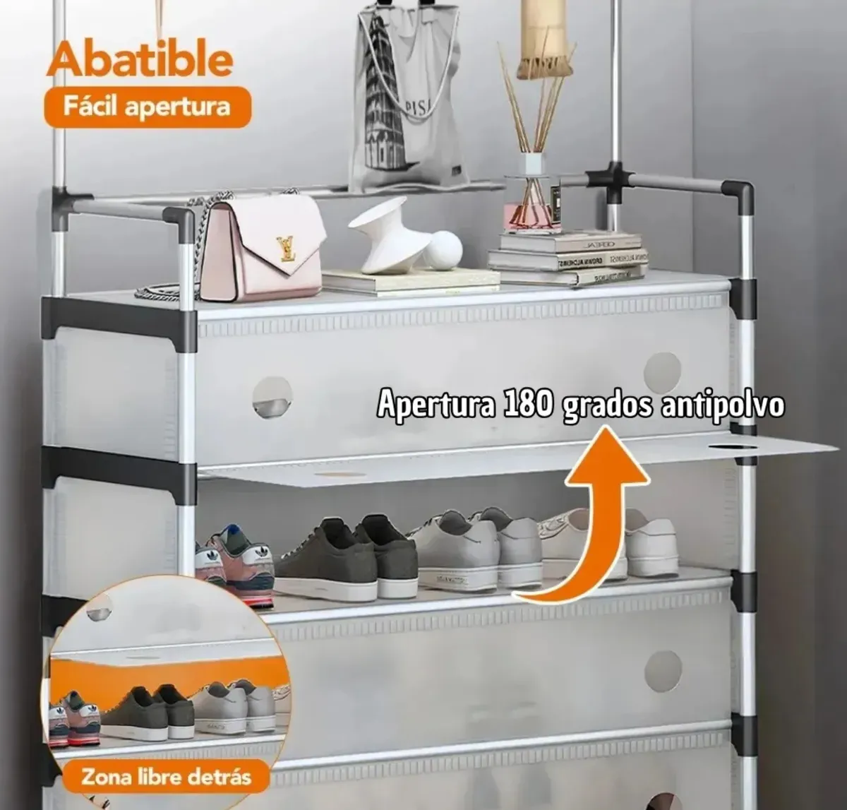 PERCHERO ORGANIZADOR DE ZAPATOS - Imagen 3