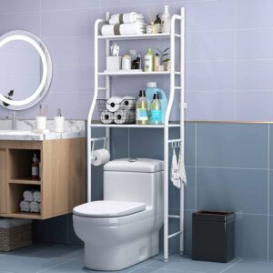 ORGANIZADOR DE BAÑO SOBRE INODORO COLOR BLANCO